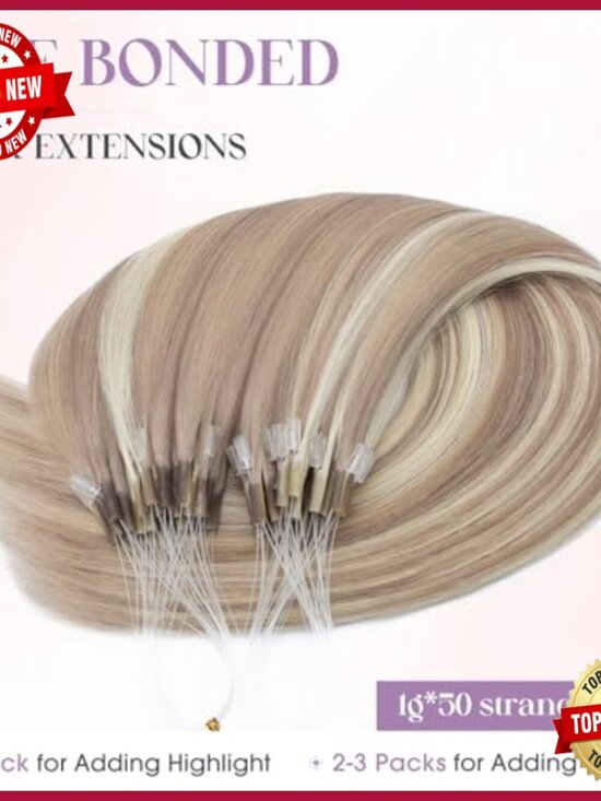 18 Inch Human Hair Extensions 50G K Tip Keratin Bond Pre Bonded